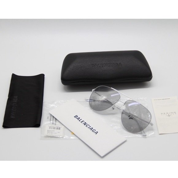 NEW BB0013S 006 UNISEX AVIATOR SUNGLASSES BALENCIAGA BB0013S 006 AVIATOR EYEWEAR - Picture 12 of 12